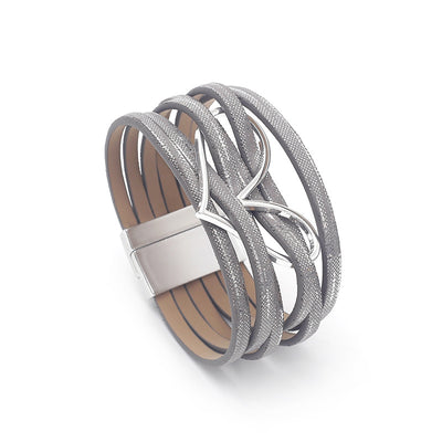 Colorful Multi-layer Leather Bracelets