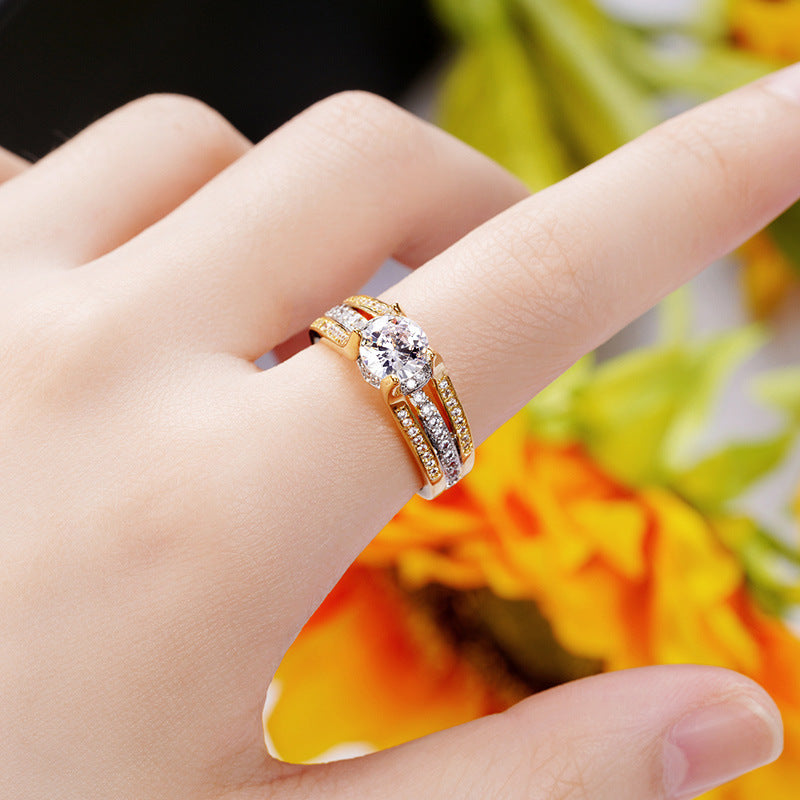Vintage Arch Bridge Ring