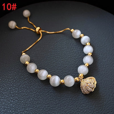 Baroque Freshwater Pearl Crystal Bracelet