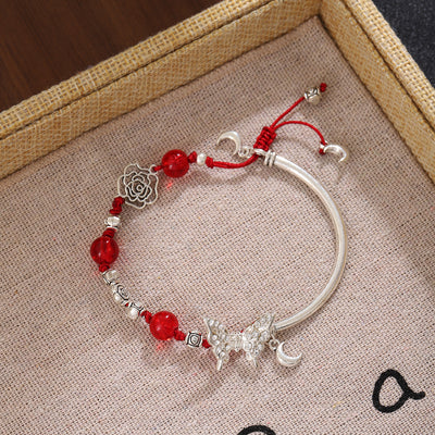 Vintage Butterfly Diamond Bracelet
