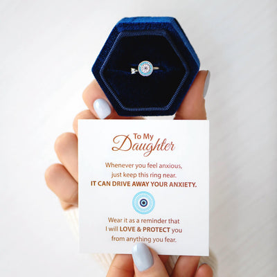 🔥2024-New Year Hot Sale 48% Off💓- Evil Eye Fidget Ring