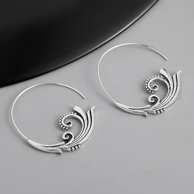 Bohemian Vintage Wave Earrings