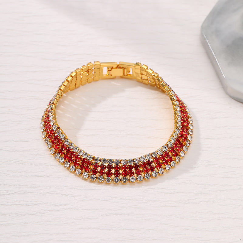 Roman Crystal Bracelet