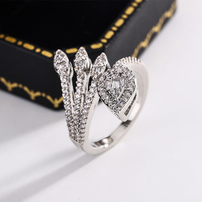Gwregys Blodyn Creadigol Vintage Zirconia