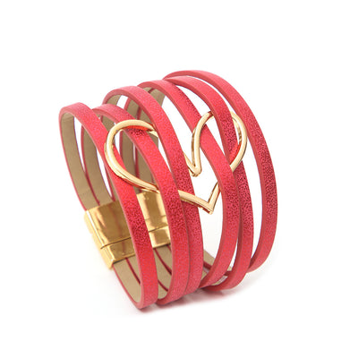 Colorful Multi-layer Leather Bracelets