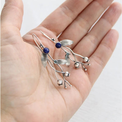 Pomegranate Branch Earrings