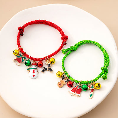 Christmas Deer Bell Bracelet