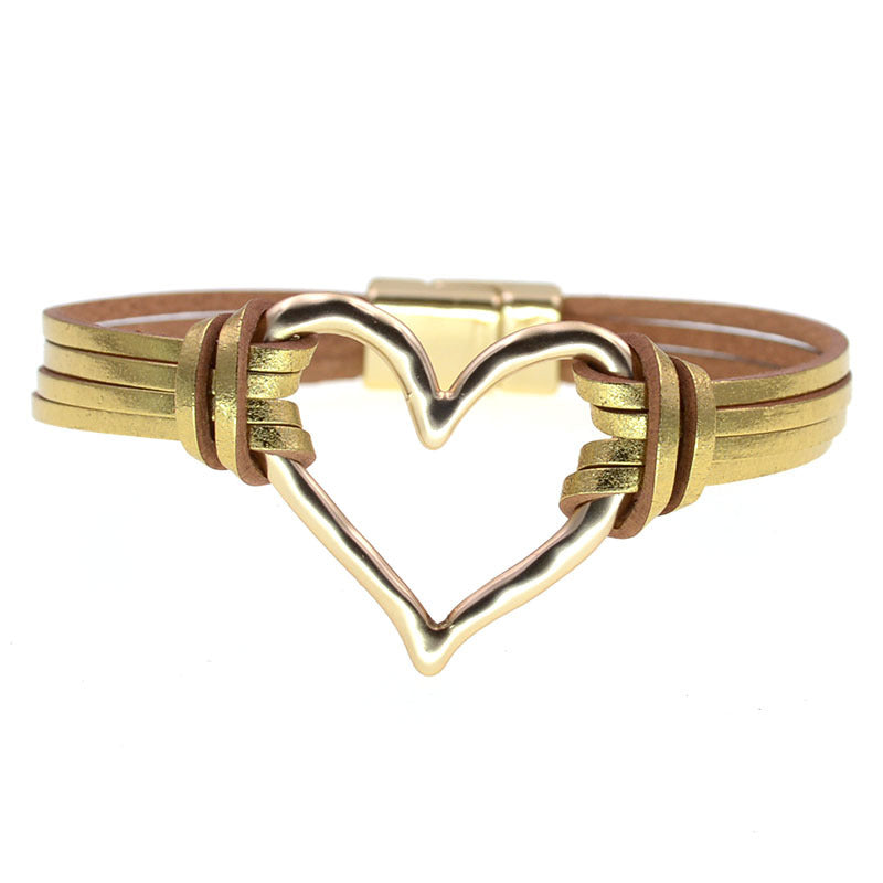 Large Heart-shaped  Bracelet