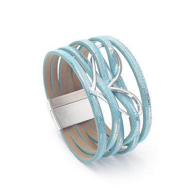 Colorful Multi-layer Leather Bracelets