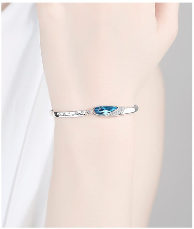 Crystal Bracelet Ocean Heart Bracelet