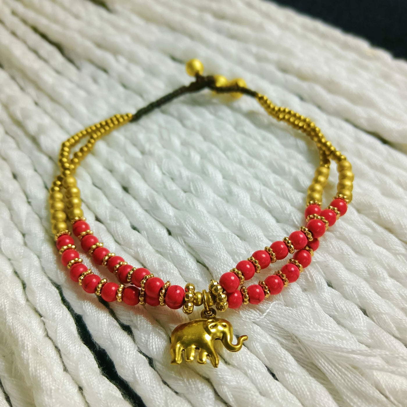 Retro Animal Handmade Woven Turquoise Bracelet