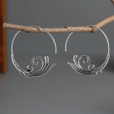 Bohemian Vintage Wave Earrings