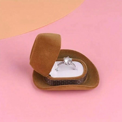 Cowboy Hat Ring Box