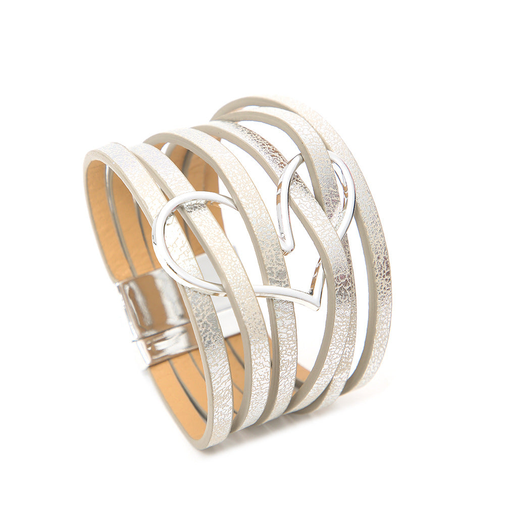 Colorful Multi-layer Leather Bracelets