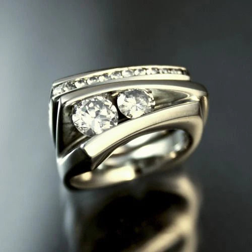 Vintage Zirconia Fine Ring