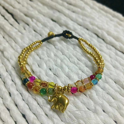 Retro Animal Handmade Woven Turquoise Bracelet