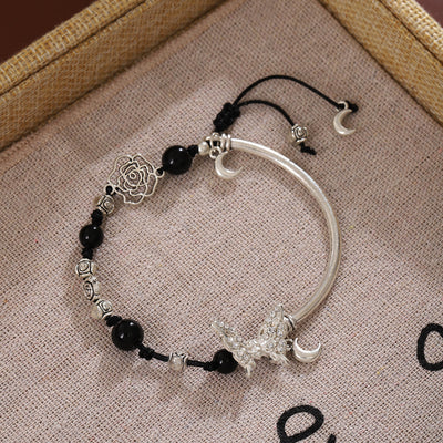 Vintage Butterfly Diamond Bracelet