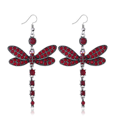 Clocs Gwehydd yr Iâr Hynafol Lliw Las gyda Strwythurau Rhinestone wedi'u Gwneud yn yr Wyneb.