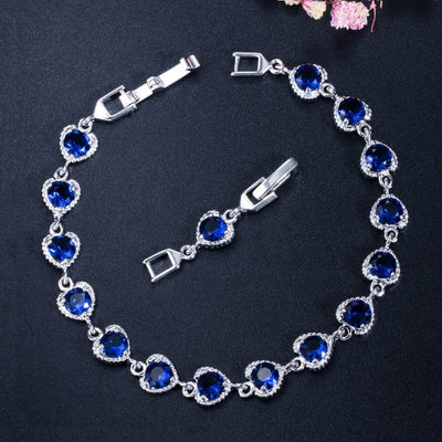 Heart  Zircon Bracelet