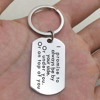 💓2024 Valentine's Day Early Sale🎁 I Promise Keychain