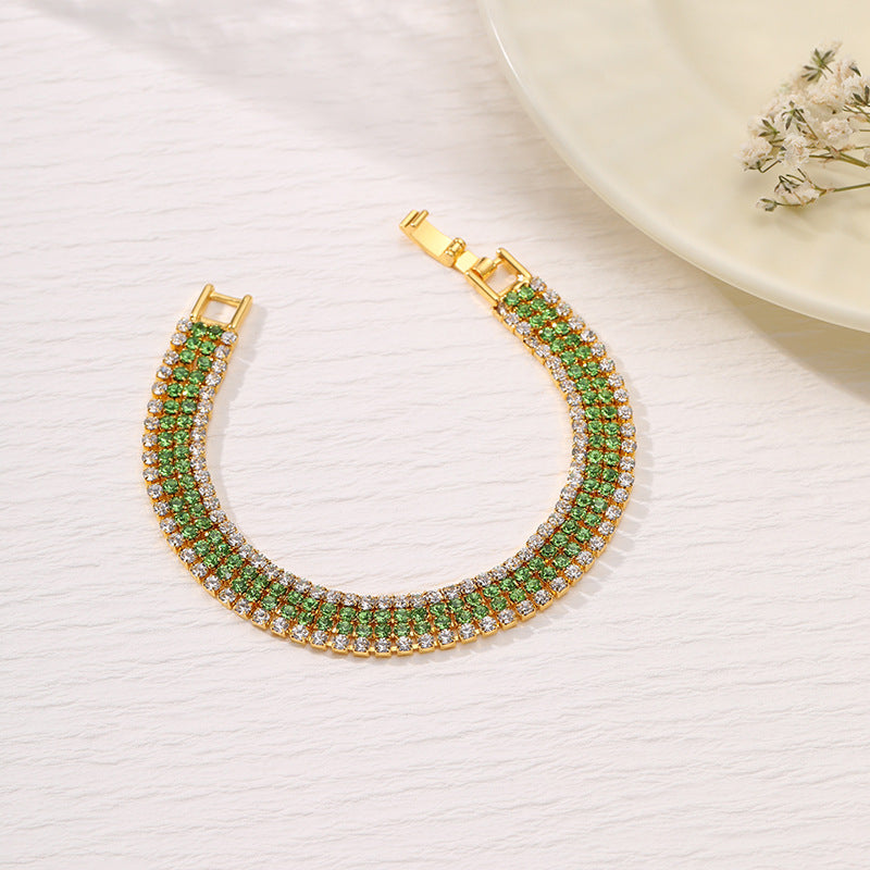 Roman Crystal Bracelet