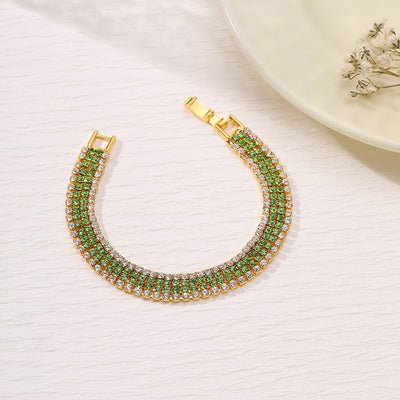 Roman Crystal Bracelet