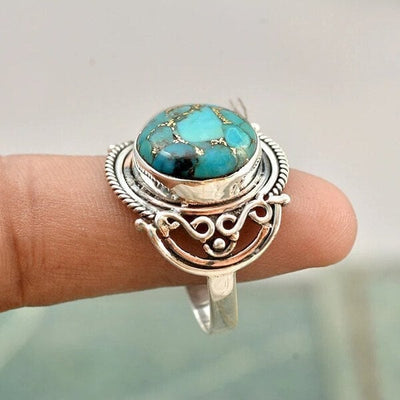 🔥Last Day 49% OFF🎁Boho Turquoise Ring