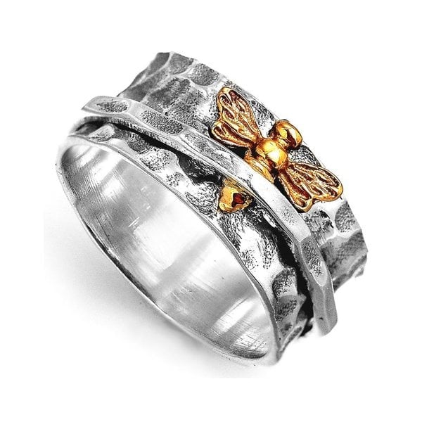 🔥Last Day 49% OFF🎁Spinner Bee Ring
