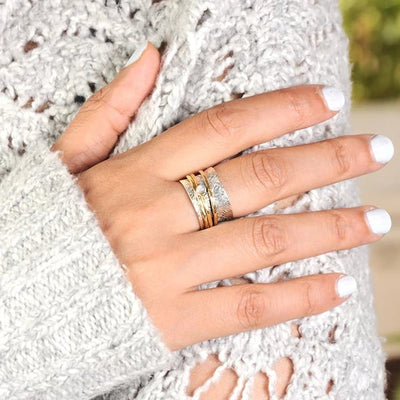 🔥Last Day 49% OFF🎁Moonstone Meditation Ring