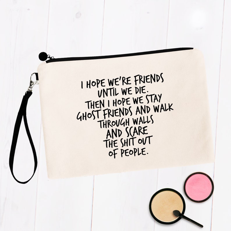 Chance Made Us Coworkers🎁 Funny Cosmetic Bag