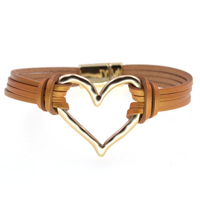 Large Heart-shaped  Bracelet