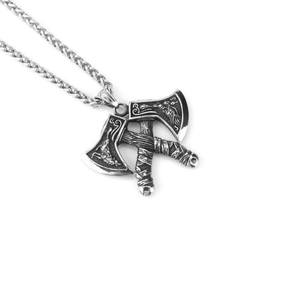 Nordic Viking Tomahawk  Sterling Silver Pendant