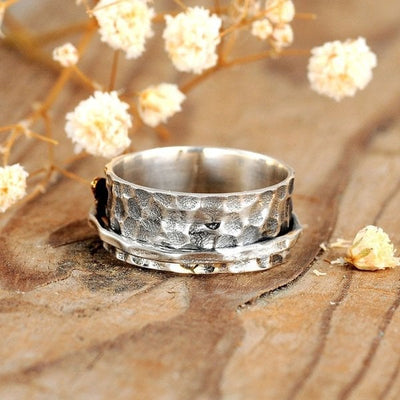 🔥Last Day 49% OFF🎁Spinner Bee Ring