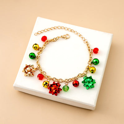 Christmas Deer Bell Bracelet