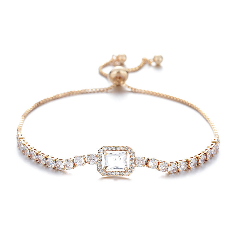 Square Diamond Bracelet