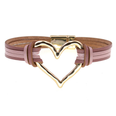 Large Heart-shaped  Bracelet