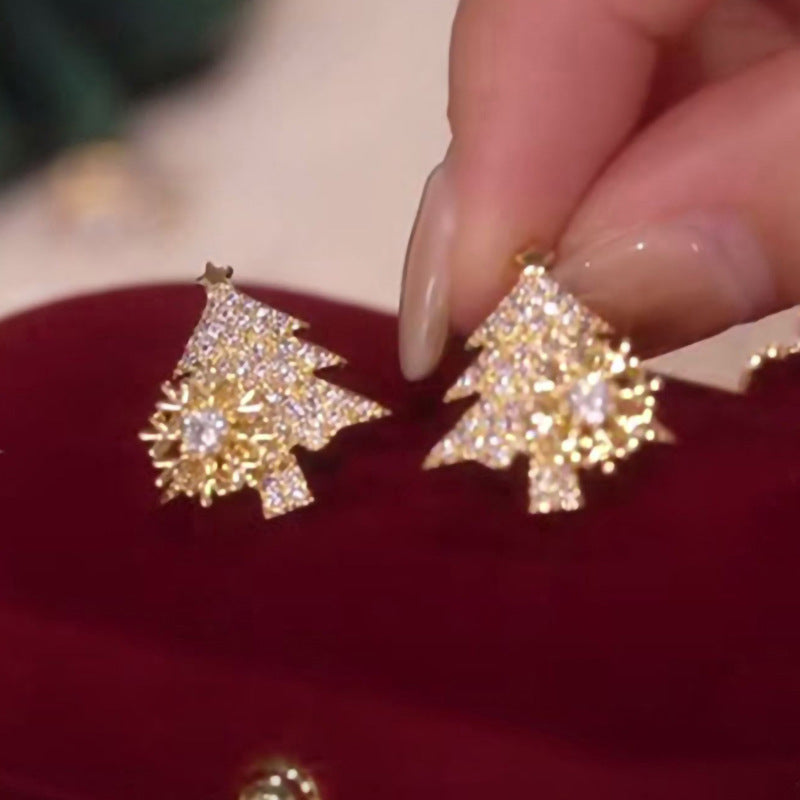 Christmas Tree Earrings