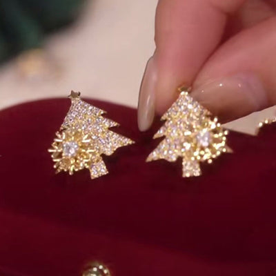 Christmas Tree Earrings