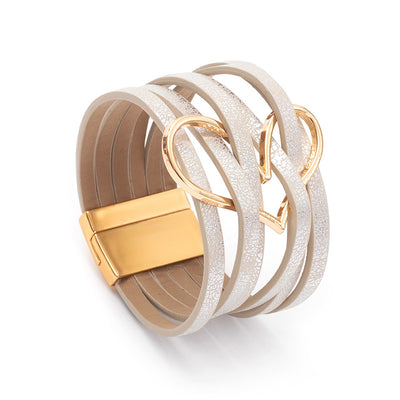 Colorful Multi-layer Leather Bracelets