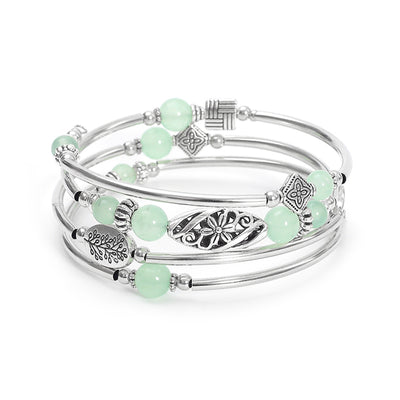 Multi-layer Turquoise Wrapped  Bracelet