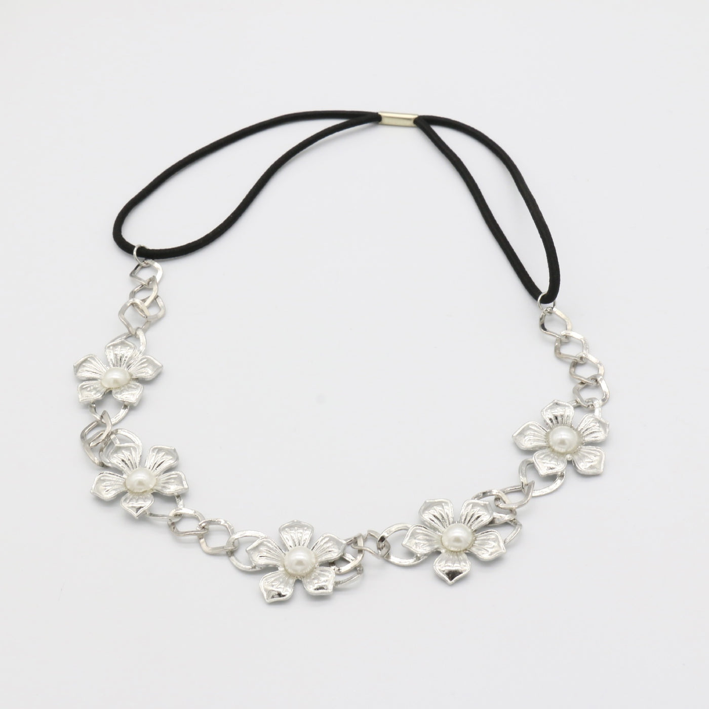 Pearl Small Flower Headband