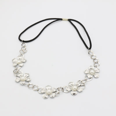 Pearl Small Flower Headband