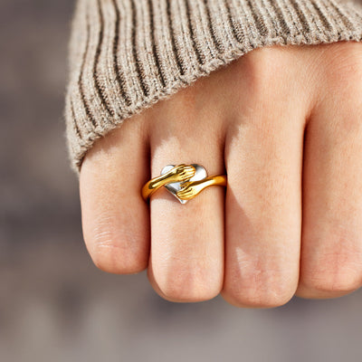 🔥 50% OFF FOR 2nd Item 🎁Feel My Love Hug Heart Ring