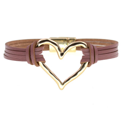Large Heart-shaped  Bracelet
