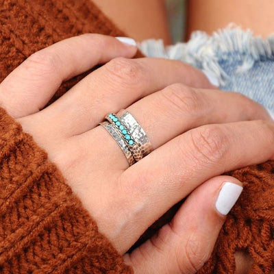🔥Last Day 49% OFF🎁Turquoise Spinner Ring