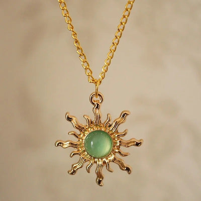 Gold Sunflower Sweet Earrings