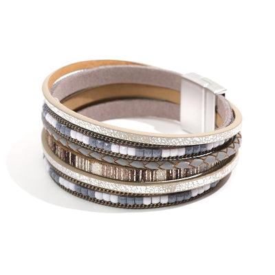 Multi-layer Leather Bracelet