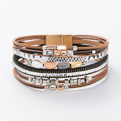 Summer Beach Leather Bracelet