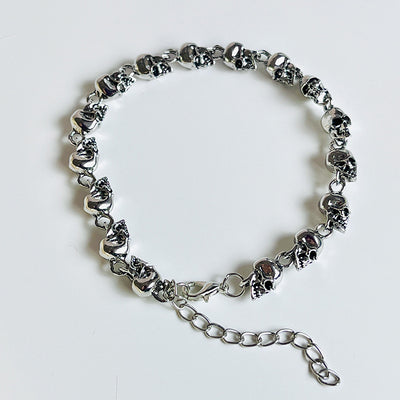 Halloween Skull Metal Trend And Charm Bracele