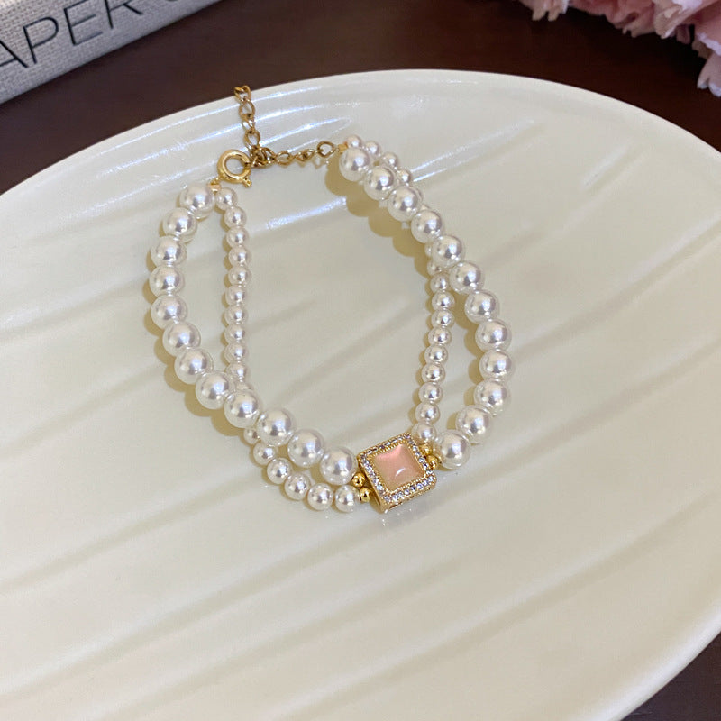 Cherry Blossom Pearl Necklace